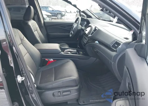 2025 Honda Passport Awd Black из США, поврежденный, VIN 5FNYF8H84SB013901